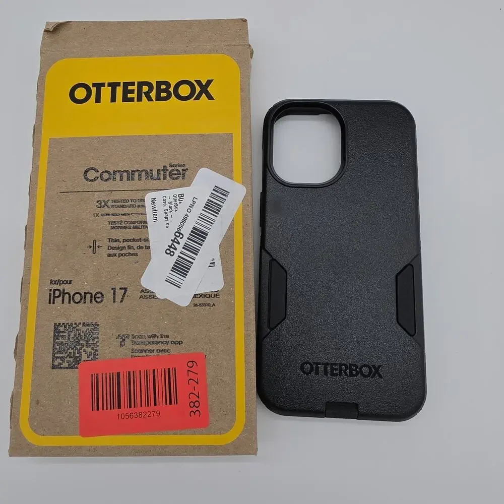OtterBox iPhone 17 Defender Pro Series Case - Black - Tough, Rugged & Durable...